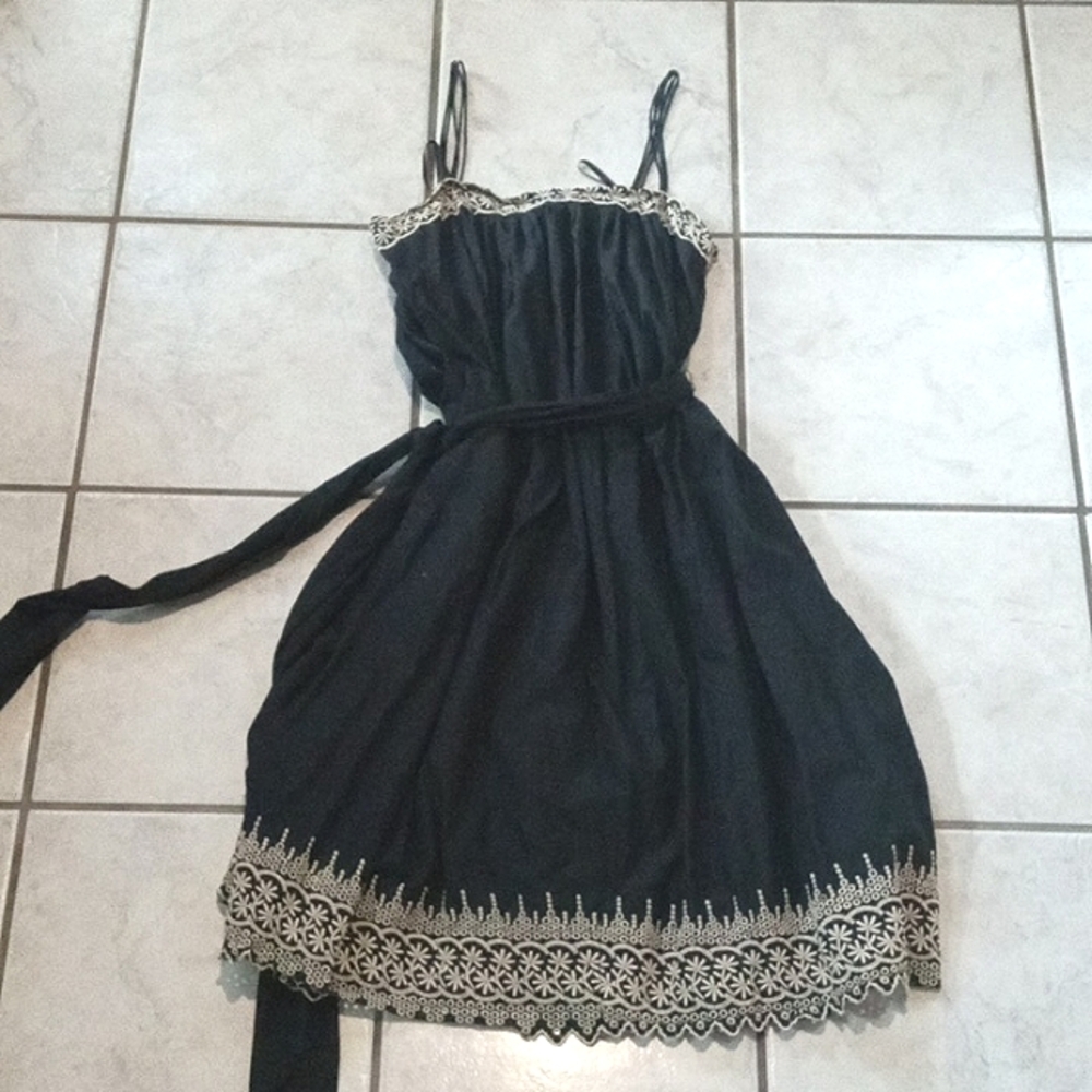 Banana Republic Black Midi Dress